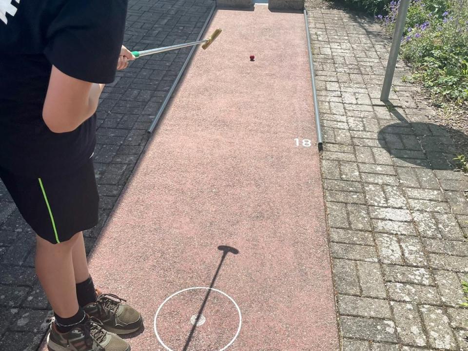 Zielen und Schuss!