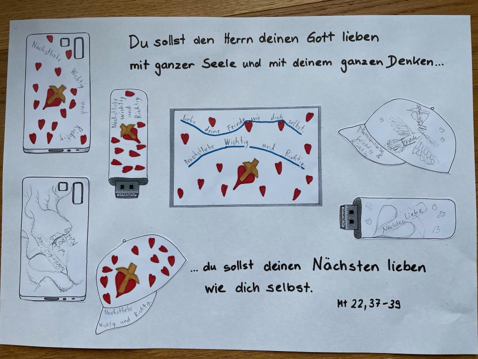 Werbung für die Botschaft Jesu