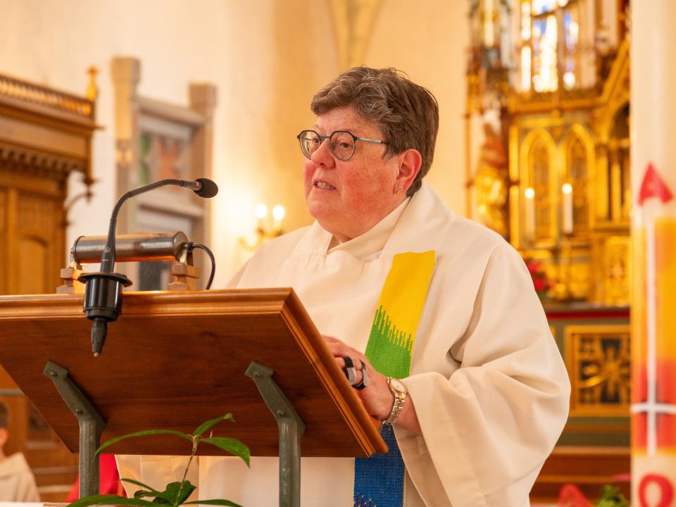 Gemeindeleiterin Barbara Weinbuch