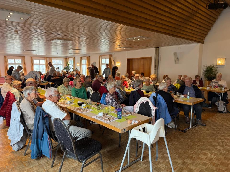 Ein währschaftes Mittagessen durfte nicht fehlen