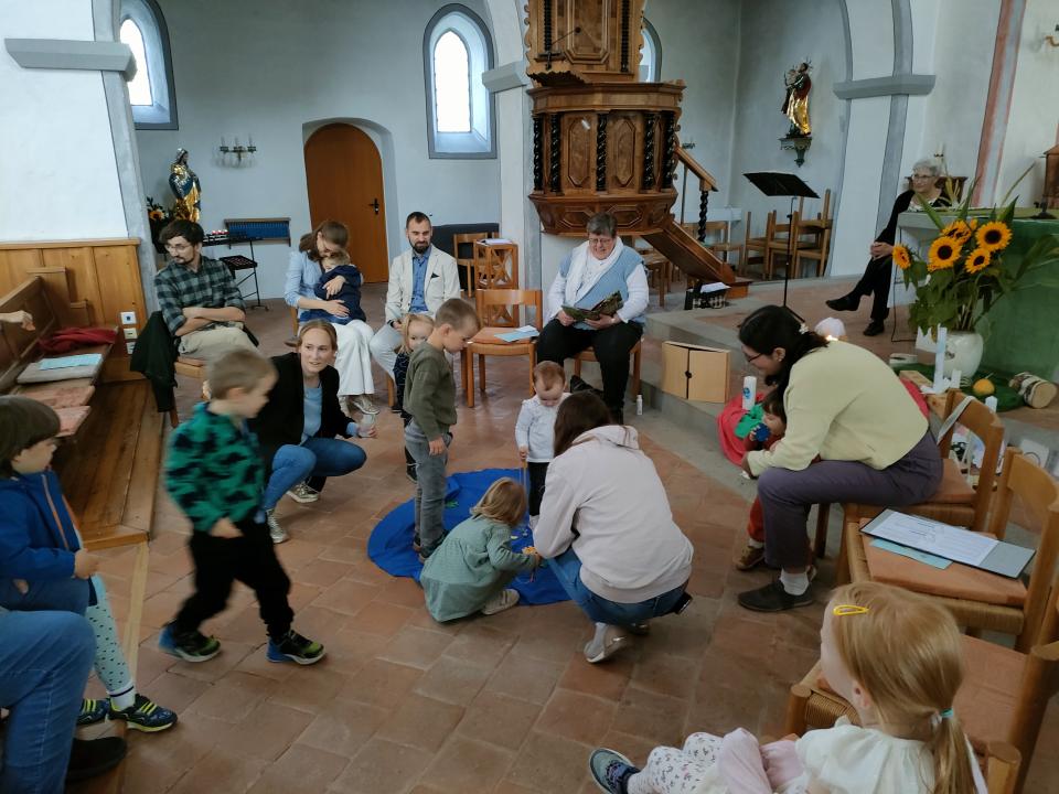 Fischli-Spiel zur Geschichte der Jüngerberufung auf dem See