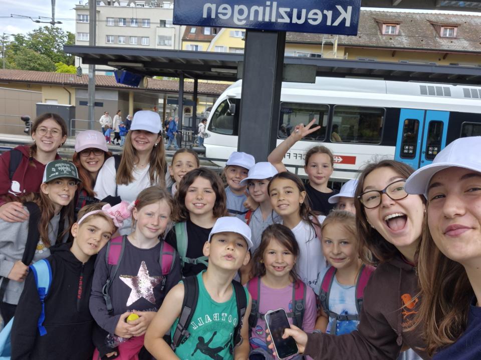 ...noch schnell ein Gruppenfoto, bevor die Jagd durch den Kanton weitergeht!