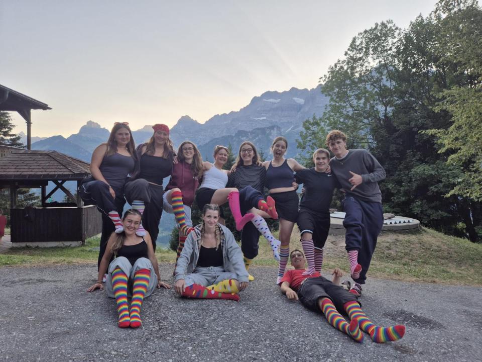 Die Lagerleitung ganz verrückt in der Pippi Langstrumpf Welt