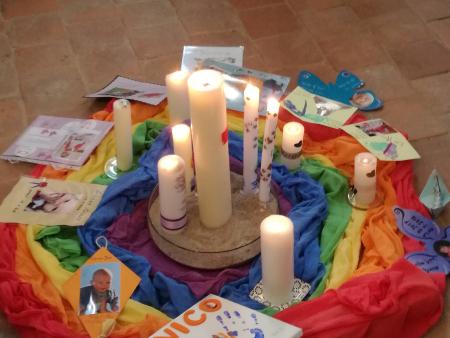 Rückgabe der Taufzeichen an ihre Eltern