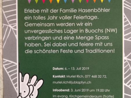 Rückblick Jubla Sommerlager