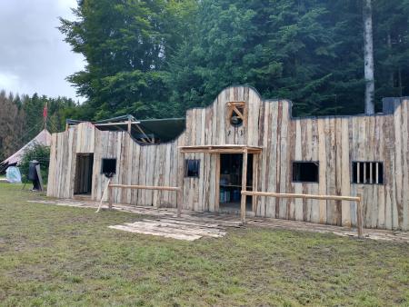 Cowboy Stadt im Wilden Westen