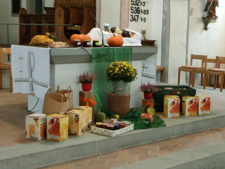 Rückblick ökum. Erntedank-Familiengottesdienst