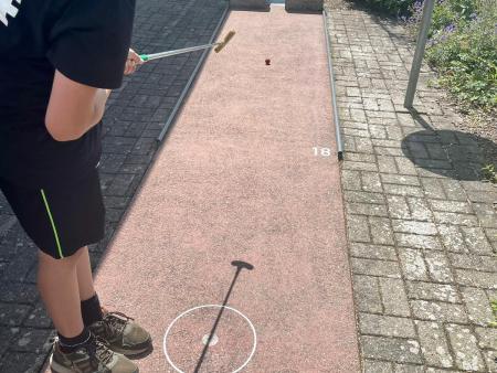 Zielen und Schuss!