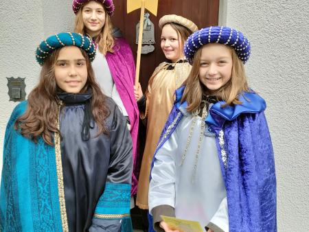 Sternsinger unterwegs