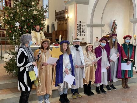 Sternsinger unterwegs