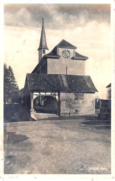 Kirche mit Dchreiter