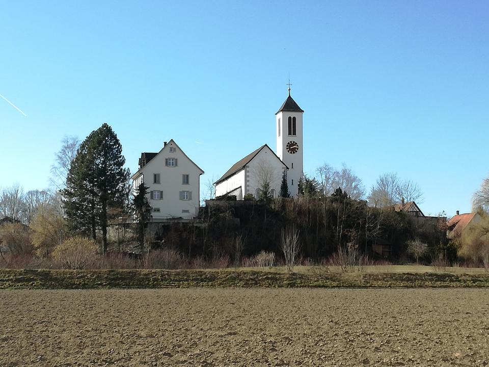 Kirche und Pfarrhaus