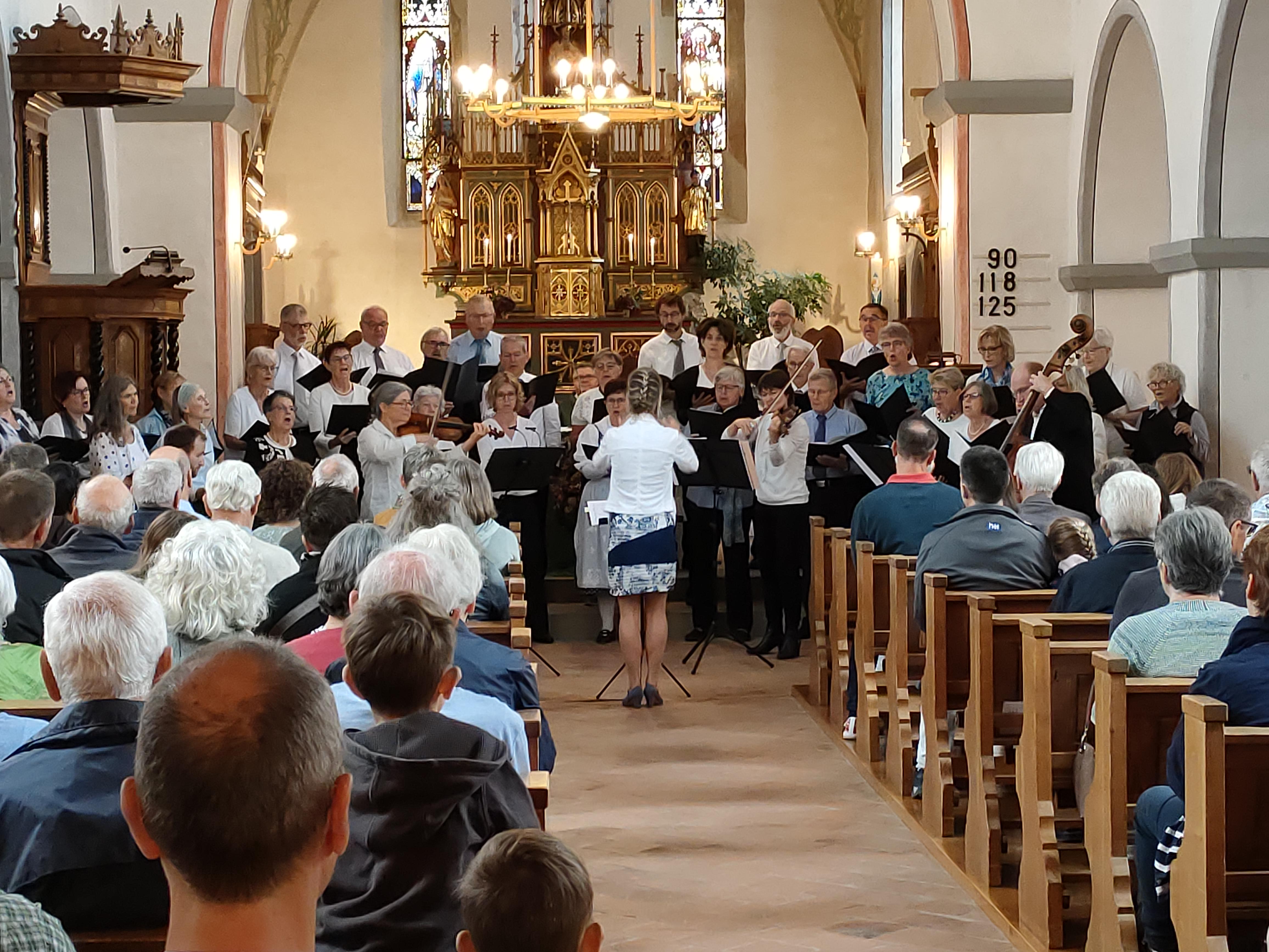 Pastoralraumgottesdienst mit dem ökum. Chor Herdern-Hüttwilen